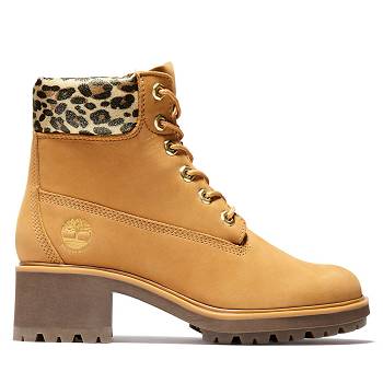 Timberland Kinsley - Ťavie/ Leopard 6 Inch Cizmy Damske, T0499SK